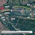 Croquis oficial de la vía ferrata 