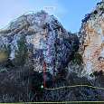 Croquis oficial de la vía ferrata 