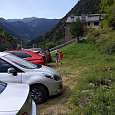 Estacionamiento de la ruta del Toll Bullidor 