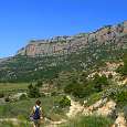 En el GR de aproximación a la vía ferrata 