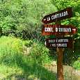 Via ferrata signposts 