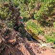 Altura total de la vía ferrata 