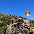 Pasada la cruz seguimos por la cresta 