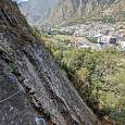 En la segunda subida se abren las vistas a Andorra la Vella 