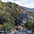 Vista de la vía ferrata desde la Avenida Tarragona 