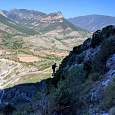 Vistas al norte desde el puente tibetano opcional 