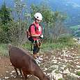 Cima de la vía ferrata con sorpresa incluida 