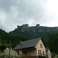 Vista de la zona de la vía ferrata desde Florac  