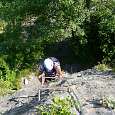 Tramos finales de la vía ferrata 