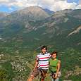 Buenas vistas al final de la vía ferrata 