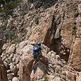 Start of the ferrata 