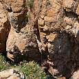 Athletic section of the ferrata 