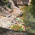 Kayaks in Cala Alga 
