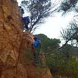 First section of the prow 