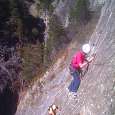 Climbing up always to the right 