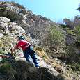 Slight steepness and good equippment 