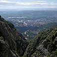 Vertiginosa vista del torrente 