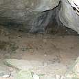 Interior del refugio de los Carlistas 