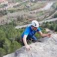 Salida con las vistas a Castellbell i el Vilar 