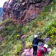 Starting the descent 