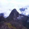 The temple of Machu Picchu and the summit of Wayna Picchu we will climb up to 