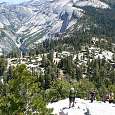 The hike is exhausting but the landscape offers us a thousand excuses to have a break 
