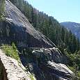 Going down along the John Muir Trail 