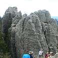 Bajando del Harney Peak 