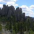 Las Cathedral Spires desde el sendero nº 4 