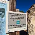 Prohibida la escalada en Los Callejones 