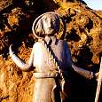 Figura en la Ermita de Santa Margarida 