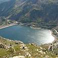 La presa de Sallente el inicio de la ruta 
