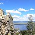 Un camino empedrado nos permite subir hasta el Observation Point 