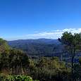 Vistas hacia el Tibidabo desde Puig Madrona 