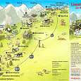 Detail of every stop along Lieselotte trail 