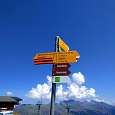 Signpost directing us to Männlichen 