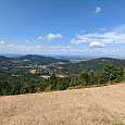 La pista de despegue de parapentes 