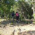 Desvío del PR que nos conduce a la cima del Puig Madrona 
