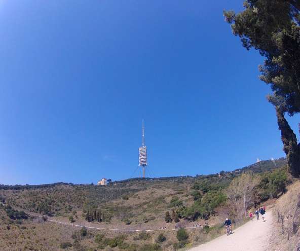 El balcón de Barcelona, la carretera de les Aigües