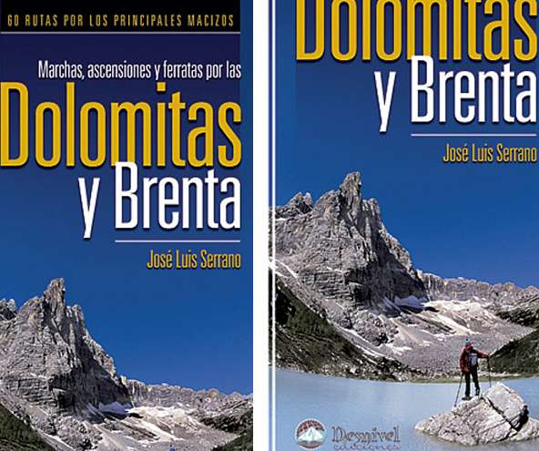 Portada marchas ascensiones y ferratas por las Dolomitas y Brenta