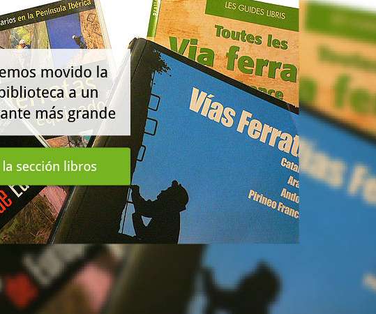Sección de libros en construcción