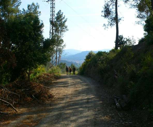 Les Escletxes y el Puig Madrona de Collserola
