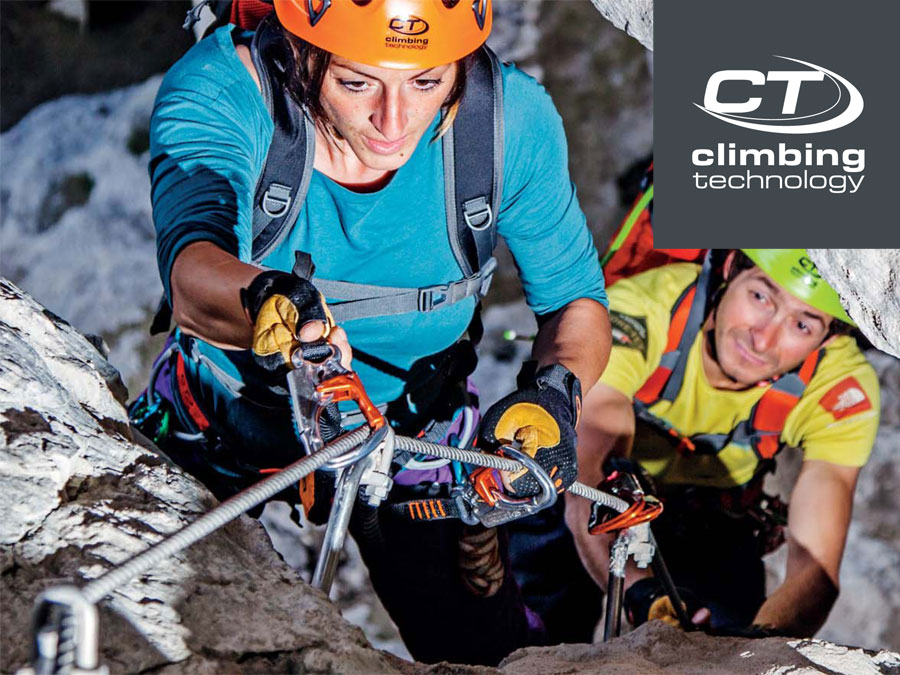 Climbing Technology | Made in Italy / Blog · Disipadores de vía ferrata Climbing Technology 