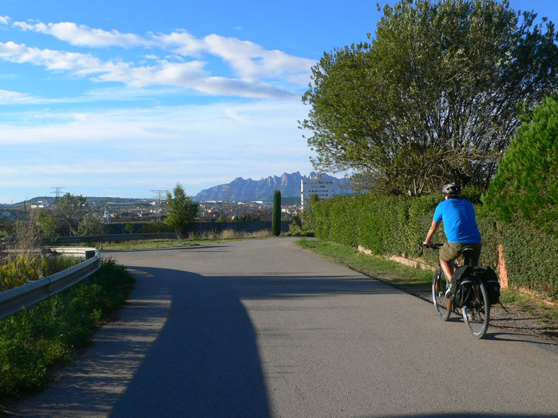 En el Camí de les Aigües de Manresa 