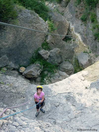 Segunda cascada  (© Montañismo para todos) 