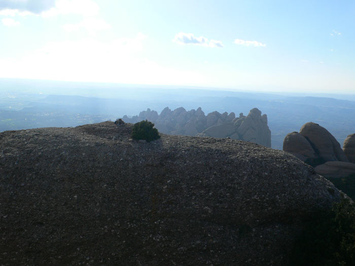 Vista Oeste desde la Miranda dels Ecos 