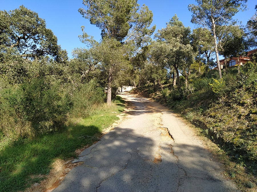 Subimos en dirección al Mirador des Pedaç 