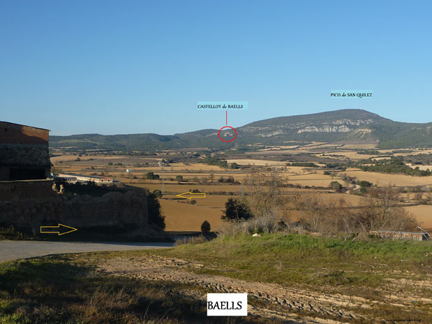 Acceso desde Baells (© Montañismo para todos) 