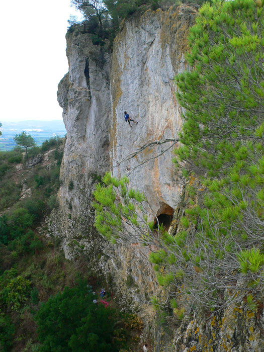 Zona de escalada 