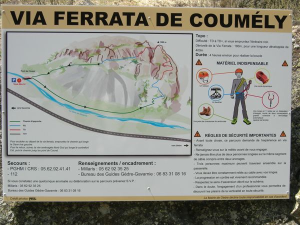 Croquis de la ruta 